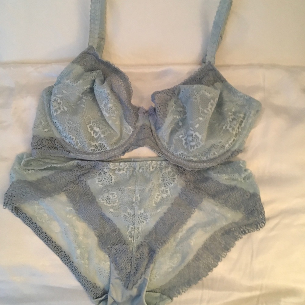 Wacoal Lacey bra and panty set